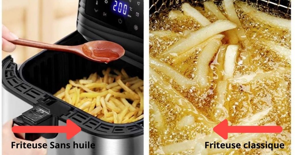 Différence entre Friteuse classique vs friteuse sans huile