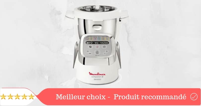 Robot cuiseur Moulinex ROBOT CUISEUR COMPANION XL GRIS HF80CB10