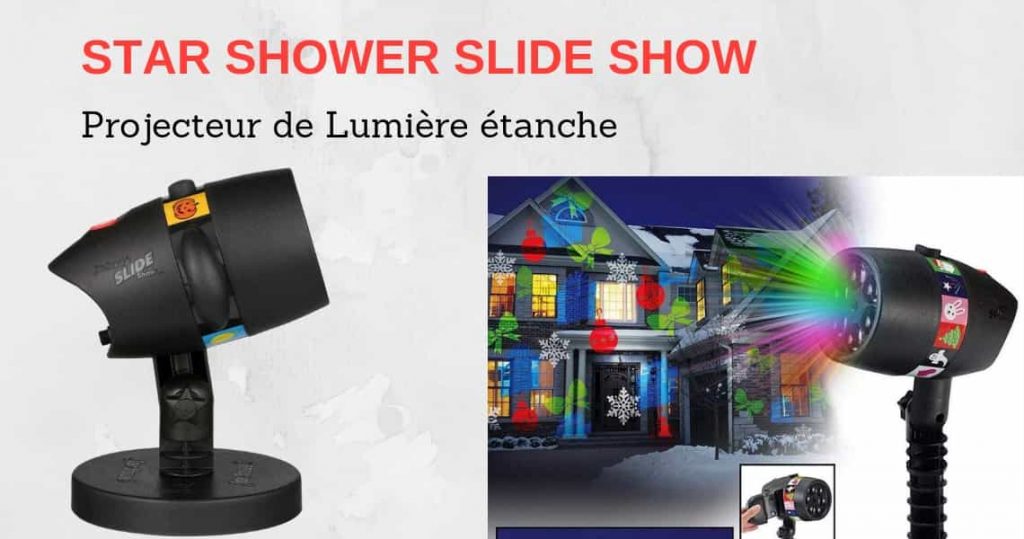 Star Shower Slide Show Projecteur Lazer, LED Test & Avis