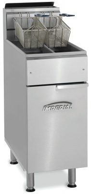 Imperial IFS-2525 / N Friteuse à gaz naturel à panier double, 2 x 14 L