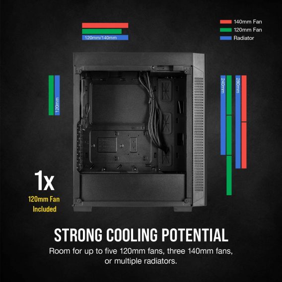 Corsair 110R Boîtier ATX