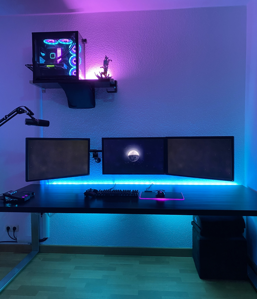 Setup Gamer minimaliste
