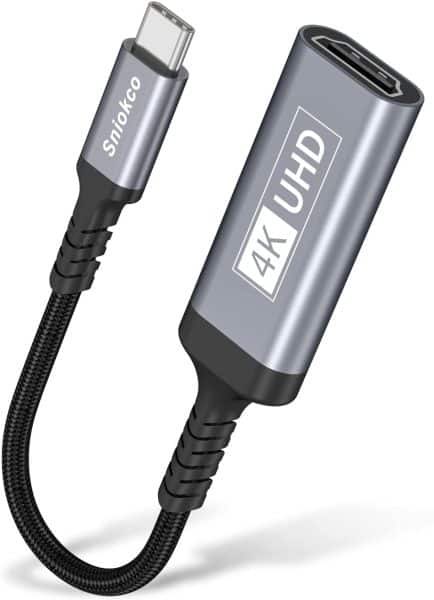 adaptateur HDMI pour connexion tv et smartphone