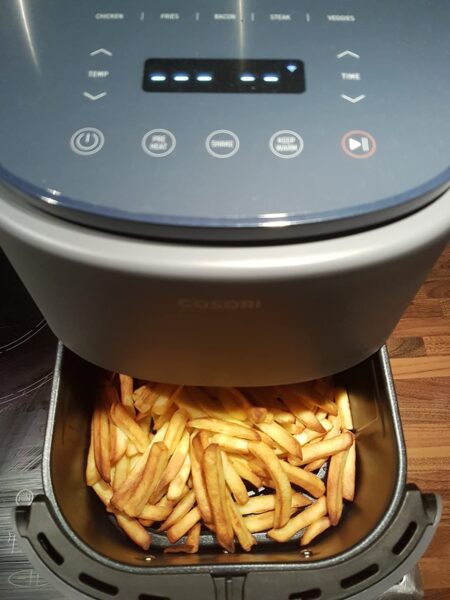 Friteuse sans huile Cosori test cuisson
