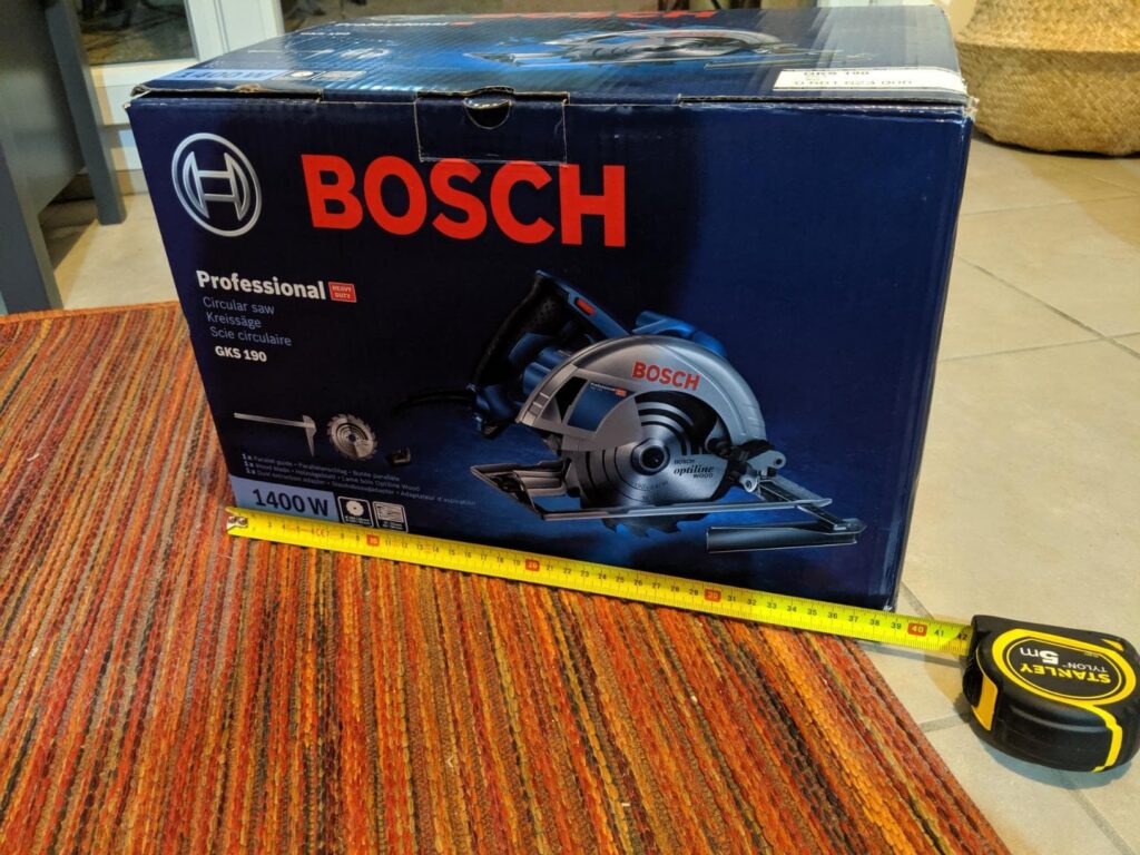 emballage Bosch GKS 190